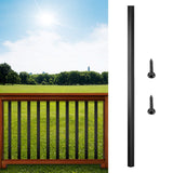 VEVOR Classic Composite Series 0.8-in x 0.8-in x 3-ft Aluminum Alloy Deck Post