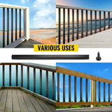 VEVOR Classic Composite Series 0.8-in x 0.8-in x 3-ft Aluminum Alloy Deck Post
