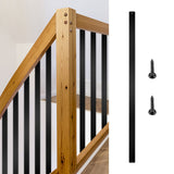 VEVOR 2-ft Black Aluminum Railing Panel (76-Pack)