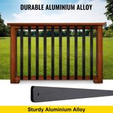 VEVOR 2-ft Black Aluminum Railing Panel (76-Pack)
