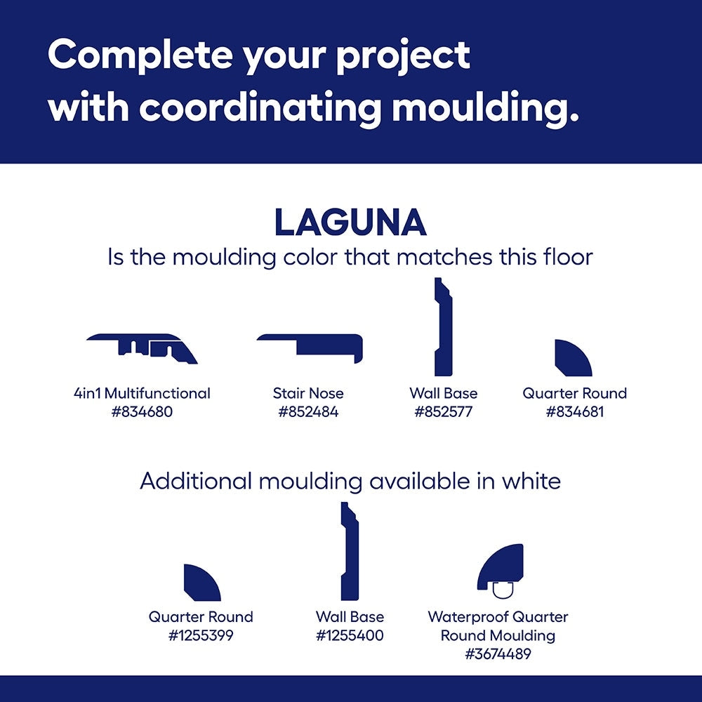 Quick-Step Studio QuickStep Studio + Spill Repel Laguna Acacia 12-mm T x 5-in W x 48-in L Waterproof Wood Plank Laminate Flooring (13.74-sq ft / Carton)
