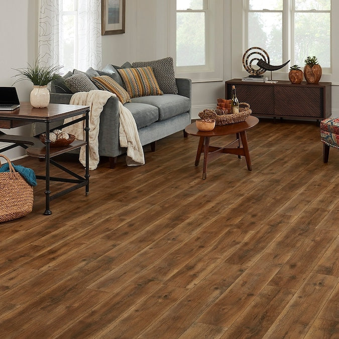 Quick-Step QuickStep Studio + Spill Repel Aged Hickory 12-mm T x 7-in W x 48-in L Waterproof Wood Plank Laminate Flooring (19.63-sq ft / Carton)