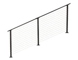 CityPost Stair Deck Mount 8-ft x 42-in Bronze Steel Deck Cable Rail Kit