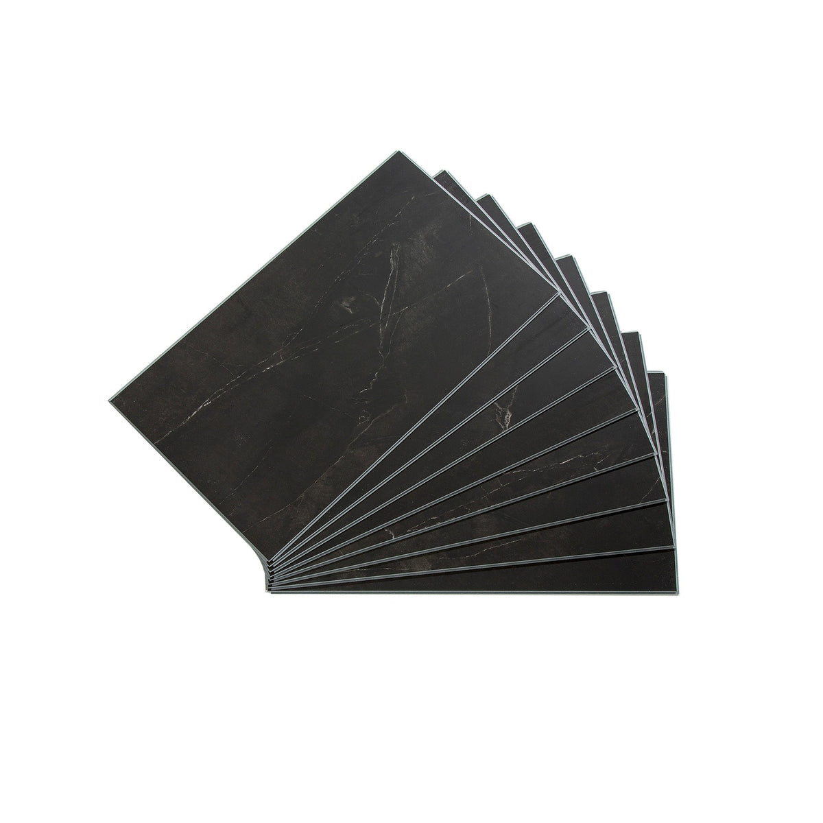 PALISADE Black Ice 26-in x 15-in Matte PVC Wall Tile product image