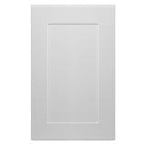 Design House Brookings 15-in W x 24-in H x 12-in D White Maple Wall Fully Assembled Plywood Cabinet (Recessed Panel Shaker Door Style)