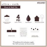 Style Selections Woods French Gray 6-in x 24-in Porcelain Wood Look Tile (Common: 6-in x 24-in; Actual: 5.84-in x 23.5-in)