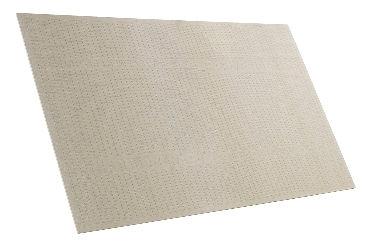 James Hardie HardieBacker 0.25-in x 36-in x 60-in Fiber Cement Backer Board