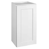Design House Brookings 18-in W x 36-in H x 12-in D White Maple Wall Ready To Assemble Plywood Cabinet (Recessed Panel Shaker Door Style)