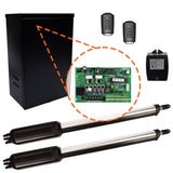 Estate Swing 12-ft Dual Swing Universal Battery Driveway Gate Opener Kit
