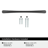 Amerock Vaile (96mm) Center to Center Arch Handle Drawer Pull