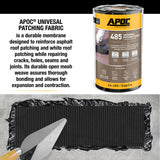 APOC 485 Universal Patching Fabric, Coated Glass – 6 in. x 50 ft Roll