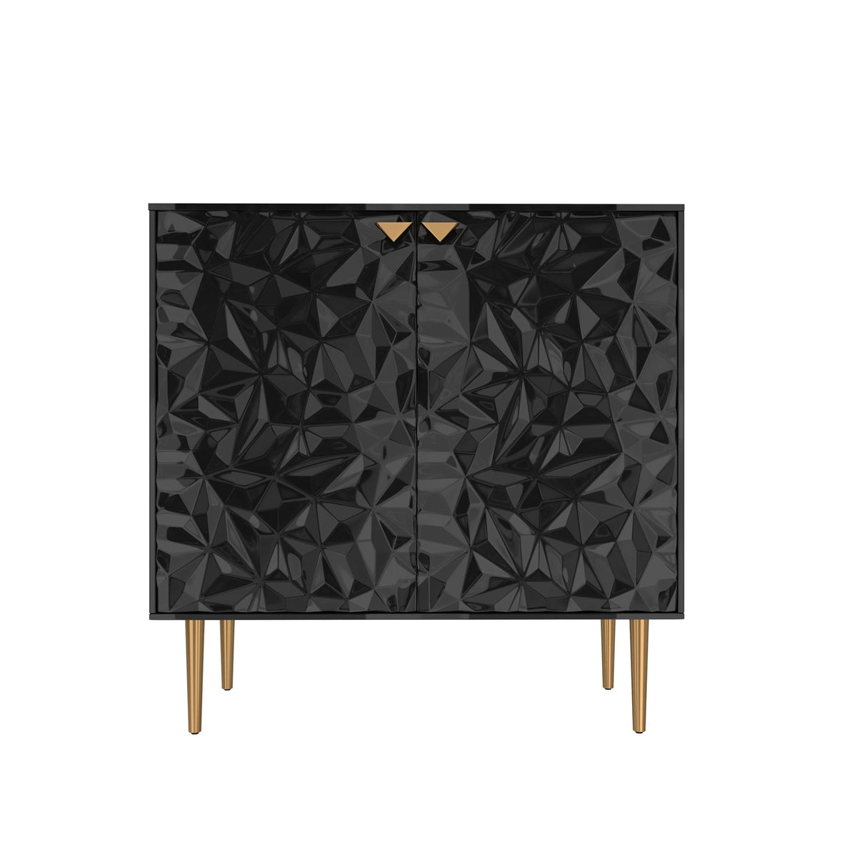 Clihome 15.75-in W x 31.93-in H Mdf Black Freestanding Utility Storage Cabinet