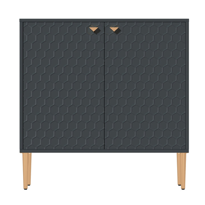 Clihome 15.75-in W x 32-in H Mdf Teal Freestanding Utility Storage Cabinet