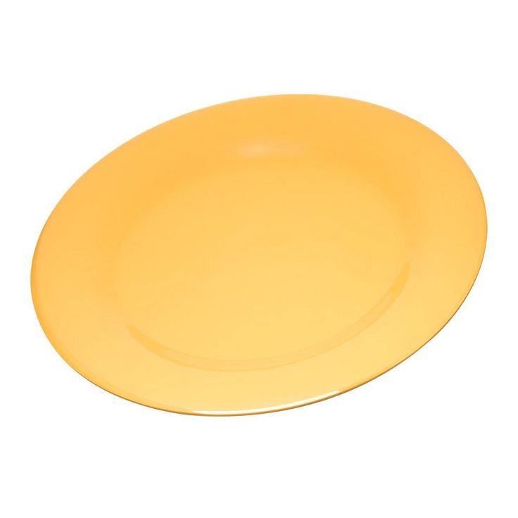 Durus 10.5 in. White Melamine Wide Rim Dinner Plate (12-Pack)