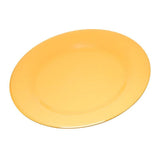 Durus 10.5 in. White Melamine Wide Rim Dinner Plate (12-Pack)