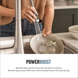Glenshire Single-Handle Pull-Down Sprayer Kitchen Faucet with Reflex and Power Clean in Spot Resist Stainless