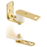 Hinge Set, Cafe Door Style, Brass - Super Arbor