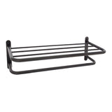 Hotel Grade 24 in. Wall Mounted Towel Rack in Polished Chrome - Super Arbor
