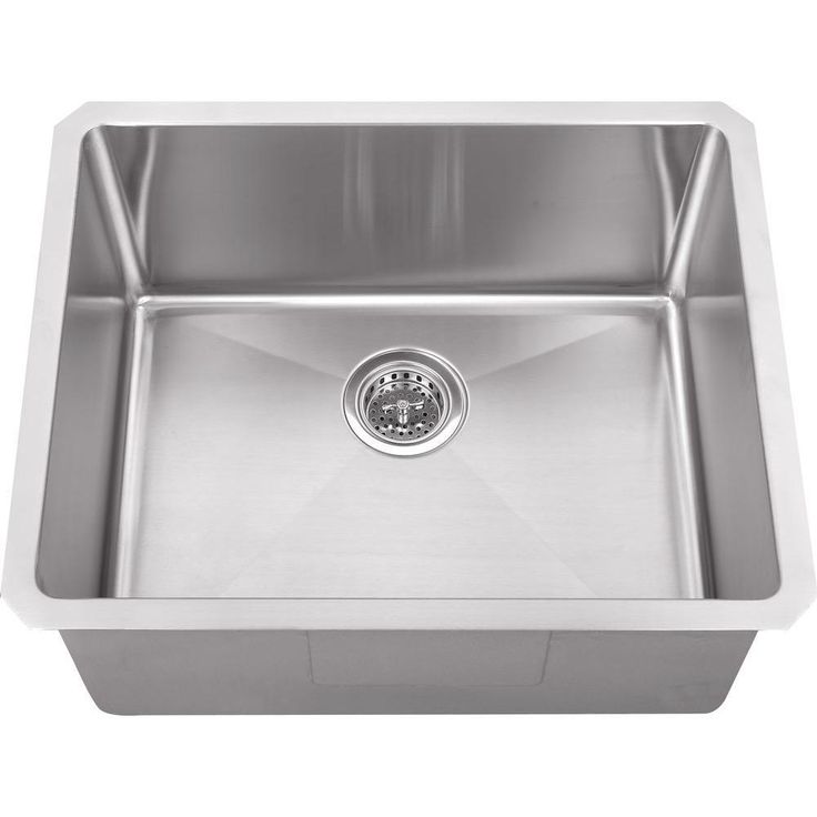 Undermount 16-Gauge Stainless Steel 23 in. 0-Hole Single Bowl Bar Sink with Grid and Drain Assembly