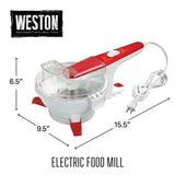 7-Cup 2-Speed White Food Processor Mill