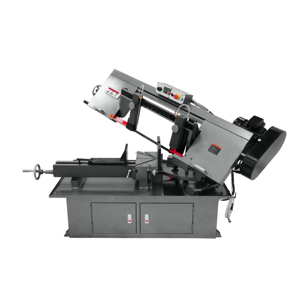 10 in. x 18 in. Metalworking Horizonal Dual Mitering Bandsaw, 1 HP, 230-Volt, 1Ph - Super Arbor