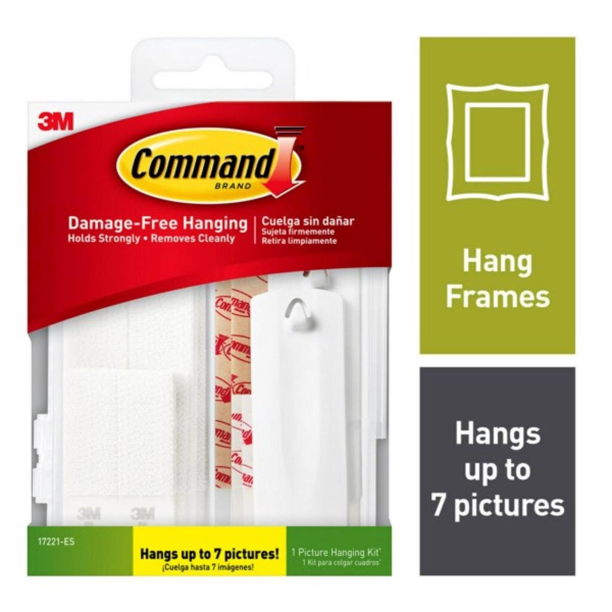 3M Command White Assorted Picture Hanging Set, 16-Pack