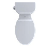 Entrada 2-Piece 1.28 GPF Single Flush Elongated Toilet in Cotton White - Super Arbor