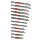 CRAFTSMAN 12-Pack Set U-shank High-carbon Steel Jigsaw Blade Set