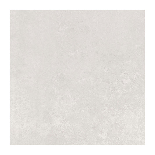 Giorbello (Sample) Melange White 4-in x 12-in Matte Porcelain Stone Look Floor and Wall Tile