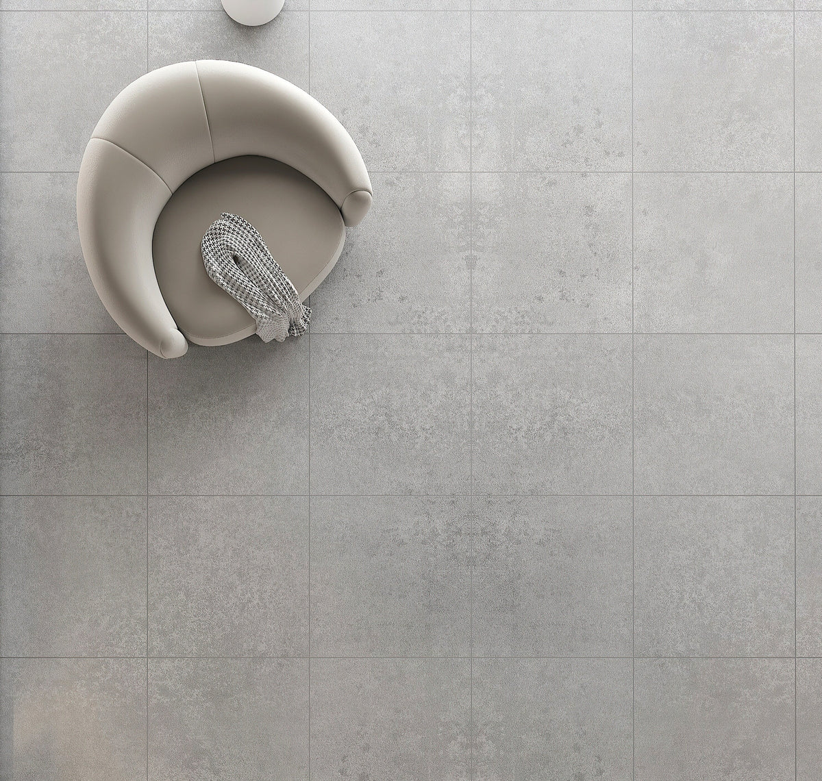 Giorbello Melange Gray 24-in x 24-in Matte Porcelain Stone Look Floor and Wall Tile (16-sq. ft/ Carton)