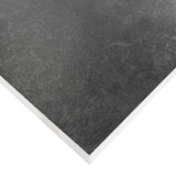 Giorbello (Sample) Melange Black 4-in x 12-in Matte Porcelain Stone Look Floor and Wall Tile