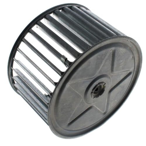 Nordyne 660048 blower wheel - side view (Product Type: Blower Wheel)
