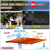 ColourTree 6-ft H Hdpe Chain Link Fence Screen