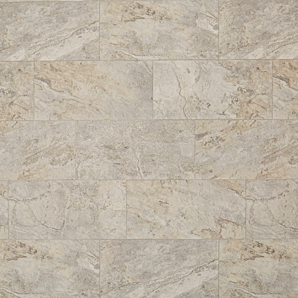 STAINMASTER Midtown Slate Marble Look Sheet Vinyl, 12-ft W, Cut-to-Length, Low-Gloss, 100-Gauge