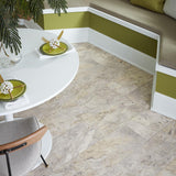 STAINMASTER Midtown Slate Marble Look Sheet Vinyl, 12-ft W, Cut-to-Length, Low-Gloss, 100-Gauge