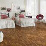 STAINMASTER 12-ft W x Cut-to-Length West Haven Oak Wood Look Low-Gloss Finish Sheet Vinyl