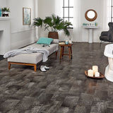STAINMASTER Smokey Sandstone 9.84-mil x 12-ft W Waterproof Cut-to-Length Vinyl Sheet Flooring