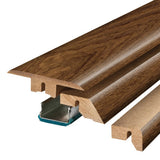 SimpleSolutions Shady Brook 4-in-1 Laminate Floor Moulding Trim, 2.37-in W x 78.7-in L