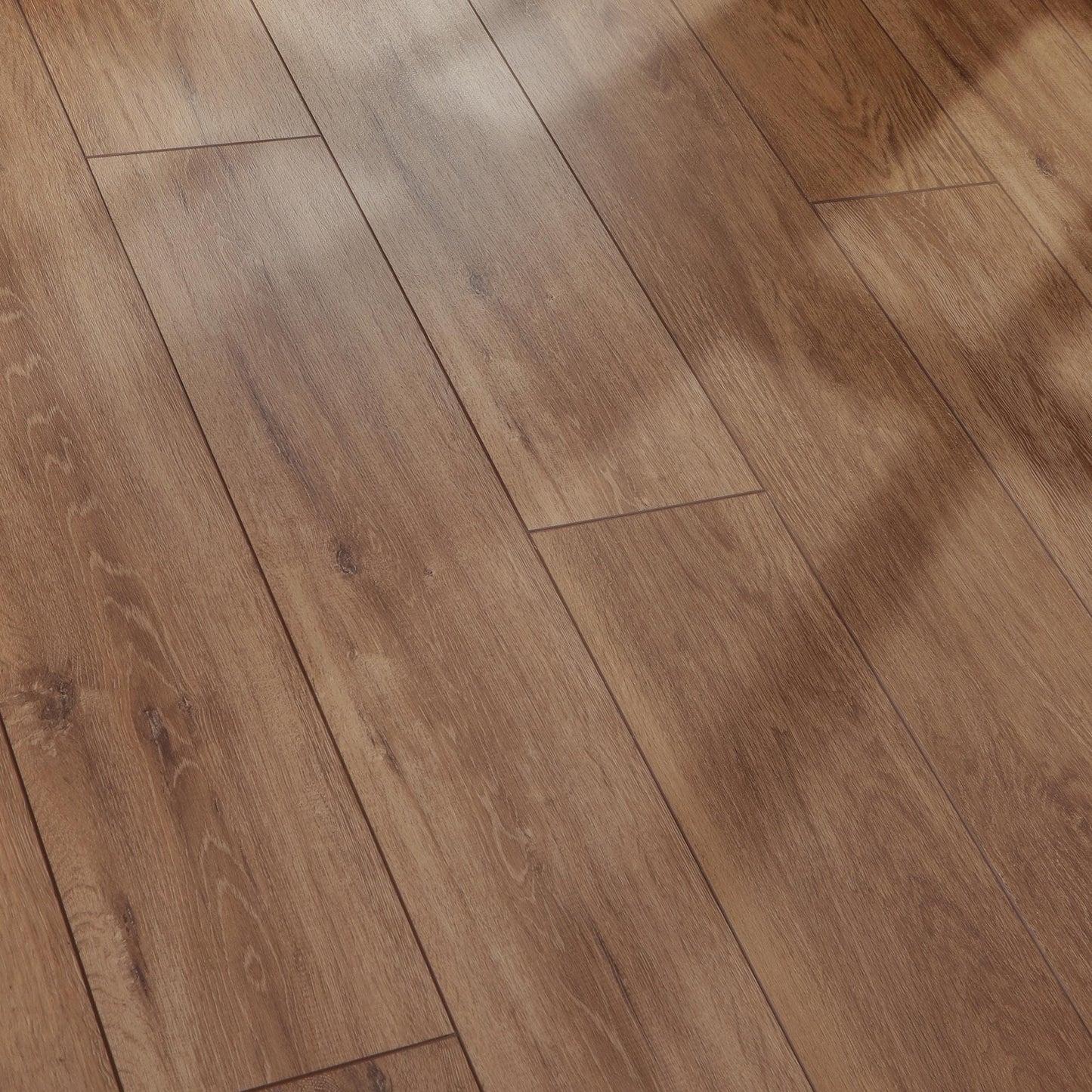 Mohawk Elite Chocolate Oak 7-in Wide x 6-mm Thick Waterproof Interlocking Luxury Vinyl Plank Flooring (23.86-sq ft)
