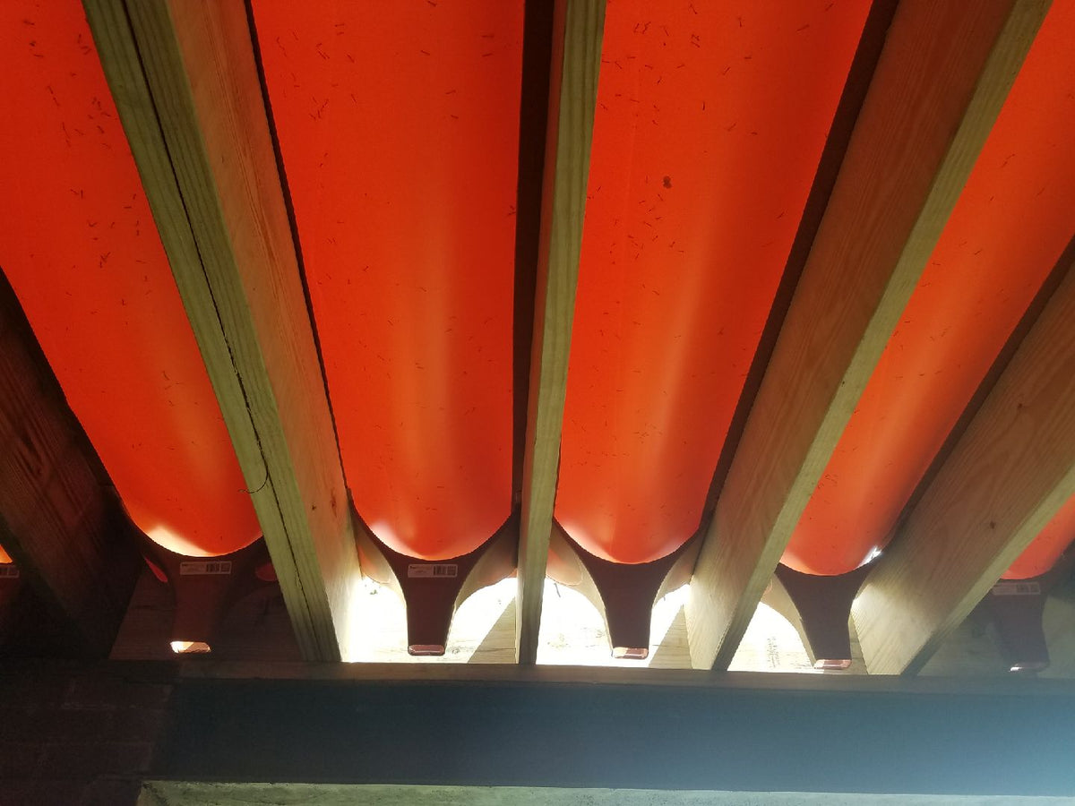 Trex RainEscape 12-ft Brown Under Deck Ceiling Trough