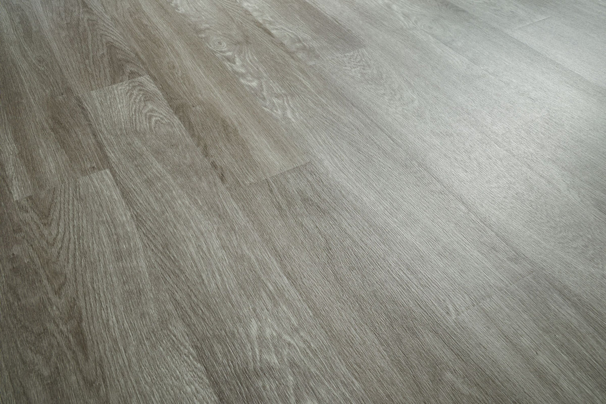 Armstrong Flooring RenoVantage Pro Thunder Cloud Gray Luxury Vinyl Plank Flooring - Waterproof, Glue Down, 38.88 Sq. Ft.