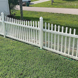 BOEN 25 ft x 3.33 ft White Plastic Extruded Mesh Garden Fence