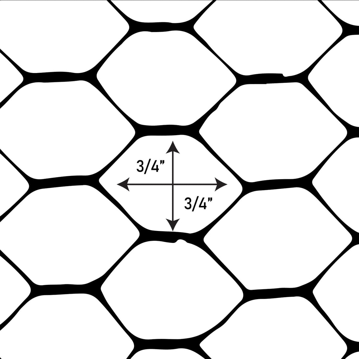 BOEN 100-ft x 4-ft 6-Gauge Black Plastic Extruded Mesh Rolled Fencing