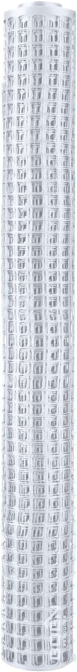 BOEN 50-ft x 4-ft 6-Gauge White Plastic Extruded Mesh Rolled Fencing