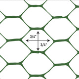 BOEN 25-ft Green Hdpe Extruded Mesh Rolled Fencing