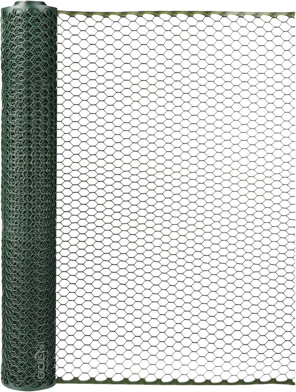 BOEN 50-ft x 4-ft 6-Gauge Green Plastic Extruded Mesh Rolled Fencing