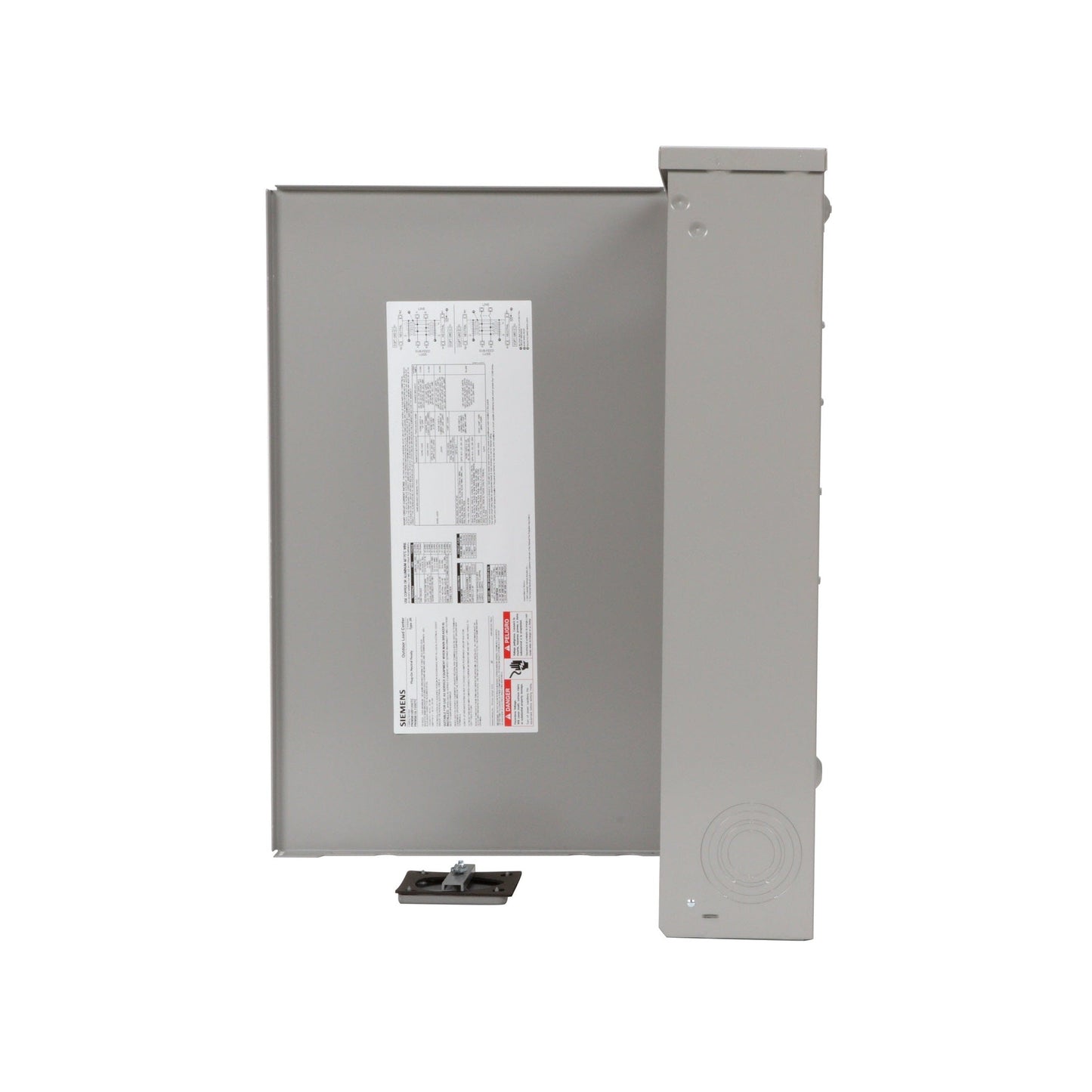 Siemens PN 200-Amp 8-space load center - interior view