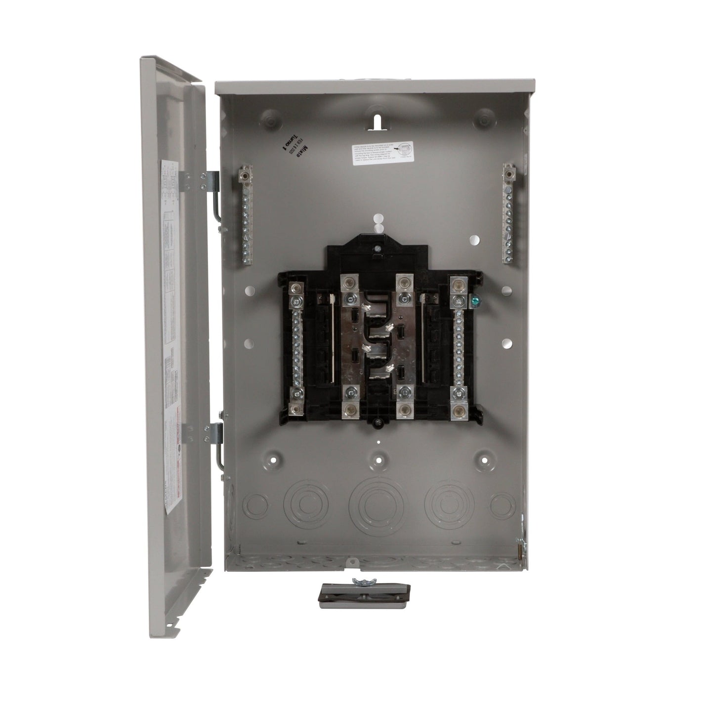 Siemens PN 200-Amp 8-space load center - angle view