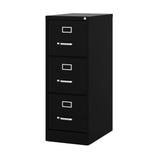 Hirsh Black 3-Drawer 15-in File Cabinet