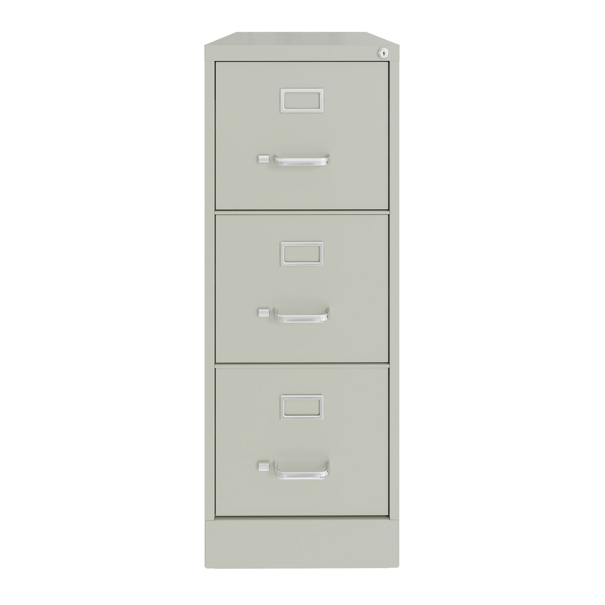 Hirsh Light Gray 3-Drawer 15-in File Cabinet